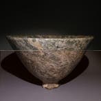 Mésopotamien Albâtre Coupe en vessel. 15,5 cm D. 2000 av.