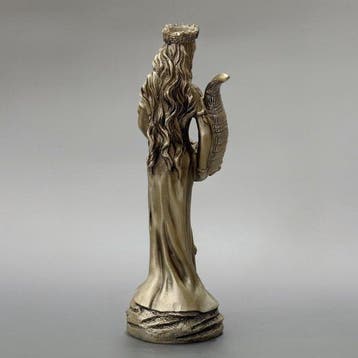 Hars Voorouderfiguur - 21.5 cm - Godin van Welvaart (Zonder, Antiquités & Art