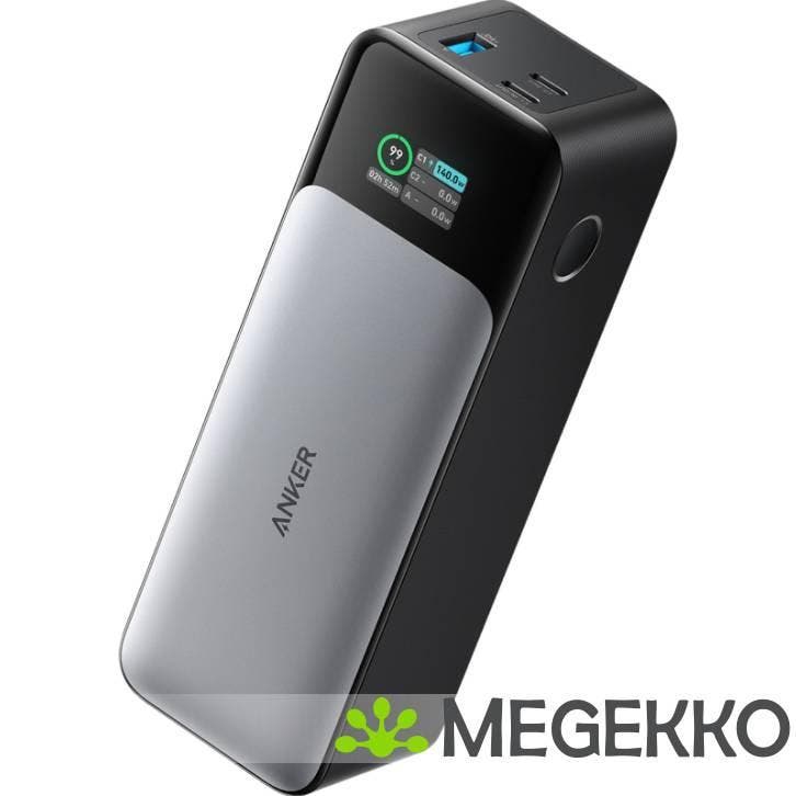 Anker 737 PowerCore 24000 mAh 140W Powerbank met Display, Telecommunicatie, Powerbanks, Nieuw, Verzenden
