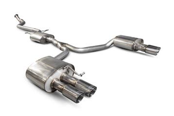 Audi A5 B8 2.0 TFSI | Resonerend cat-back systeem Scorpion P, Verzenden