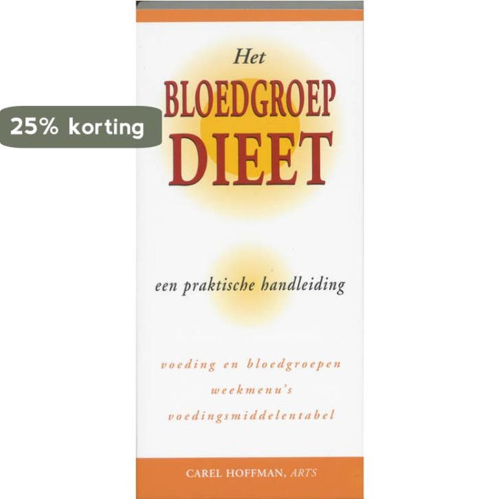 Het bloedgroepdieet 9789032507336 C. Hoffman, Boeken, Kookboeken, Gelezen, Verzenden