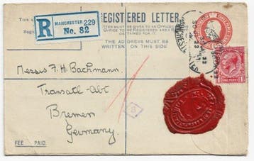 Groot-Brittannië - Fijn geselecteerde items - 1 aangetekende