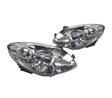 PHARES POUR RENAULT TWINGO 07-12 CHROMÉ, Verzenden