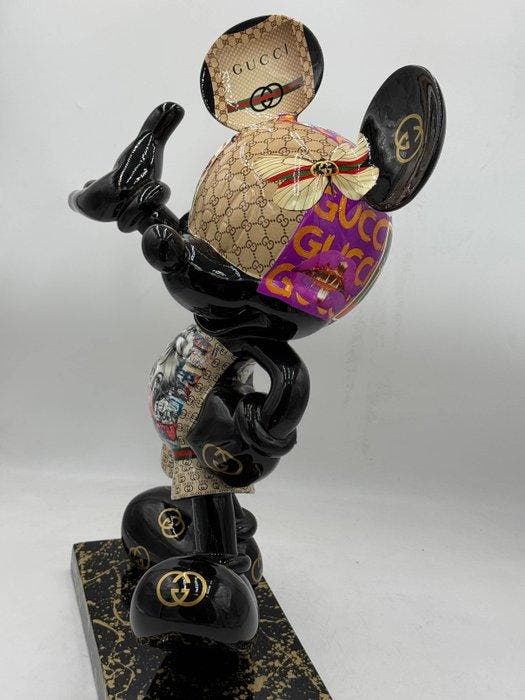 Naor - MICKEY GUCCI POP ART, Antiquités & Art, Art | Objets design