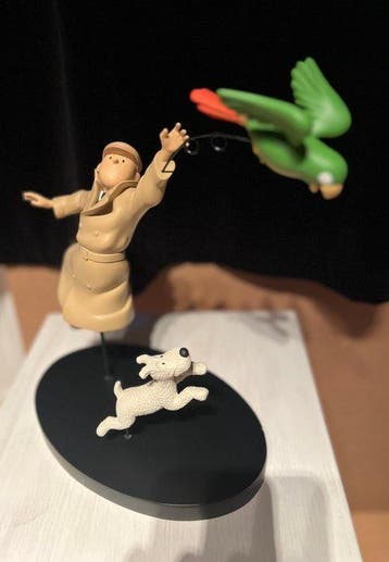 Beeld, Statuette Moulinsart / Leblon Delienne - Tintin,
