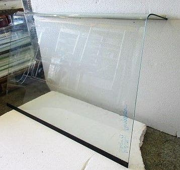 Gebogen Glas 101cm