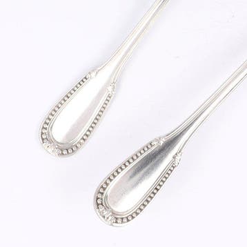 Emile Puiforcat - Model Perles (Louis XVI) - Vis couvert -