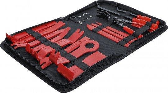 Bekleding demontage- en sierlijstwigset verschillende vormen, Autos : Divers, Outils de voiture, Envoi