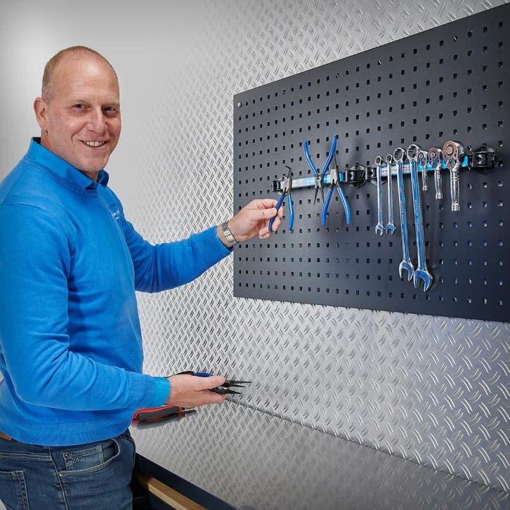 Datona Magneetstrip voor gereedschapsbord 25 cm (set van 2, Bricolage & Construction, Établis, Enlèvement ou Envoi