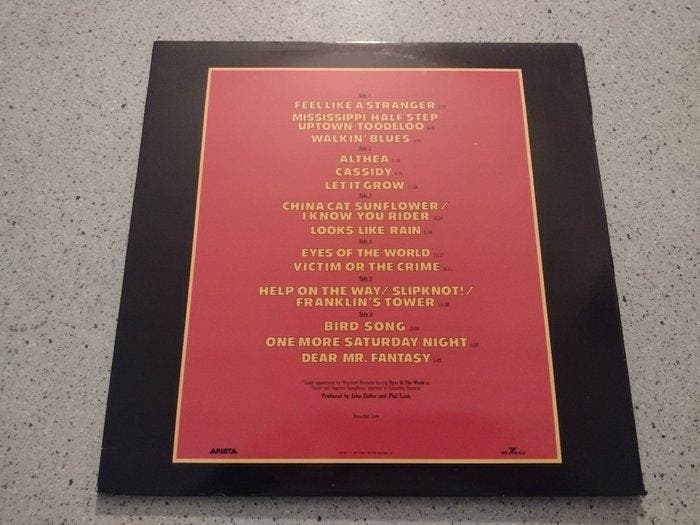 Grateful Dead - Without a net - Vinylplaat - 1ste persing -, CD & DVD, Vinyles Singles