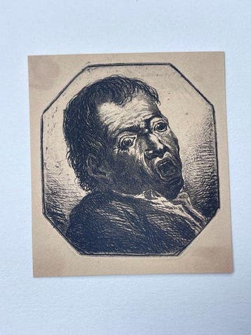 Norblin De La Gourdaine (1745-1830) - Urlatore (Uomo che