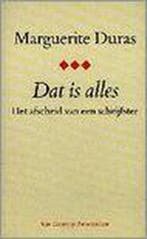 DAT IS ALLES 9789055151165 M. Duras, Verzenden, Zo goed als nieuw, M. Duras