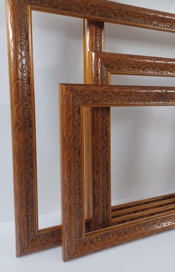 Smac Cornici - Cadre (4) - Bois de pin - Gabarit oriental