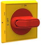 ABB OHYS2RJ IP65 Rode Gele Selectorknop - 1SCA105323R1001, Verzenden, Nieuw