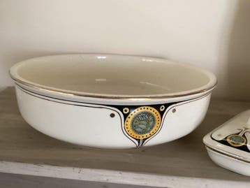 Keramis Boch - Bol (4) - Porcelaine - Ensemble lavabo