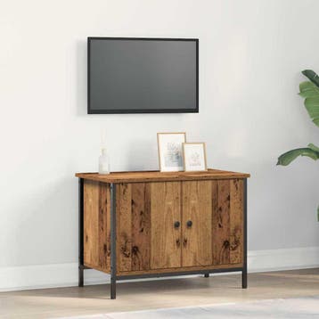 vidaXL TV Kast 60 x 35 x 45 cm Oud Hout Bewerkt hout, Verzenden, Nieuw