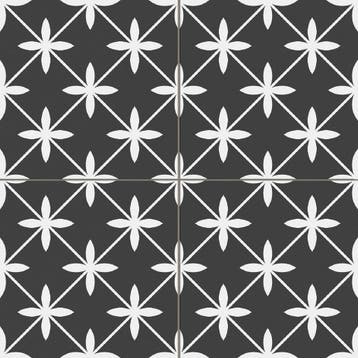 Vloertegel/Wandtegel Zwart 45x45cm (Muurtegels), 40 tot 60 cm, 40 tot 60 cm, Keramiek, Nieuw