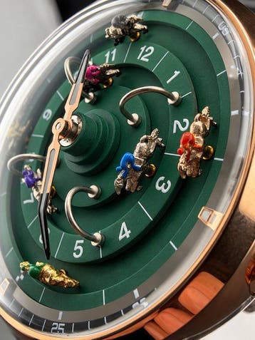 AKOR Le Locle - Emerald Derby — Montre automatique - Sans
