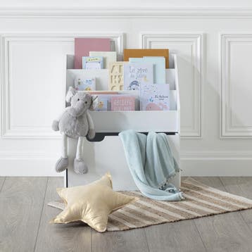 Kinderboekenkast op wielen - 62,5 x 30 x 70 cm, Kinderen en Baby's, Verzenden, Nieuw