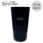 Geurkaars Vaas Glas XL Ambre Noire - 8,3 kg - Les Lumières, Ophalen of Verzenden, Nieuw