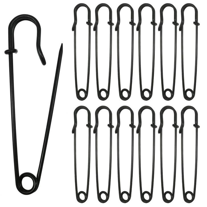Fako Bijoux - Grote Veiligheidsspeld - Sierspeld -, Handtassen en Accessoires, Broches, Verzenden