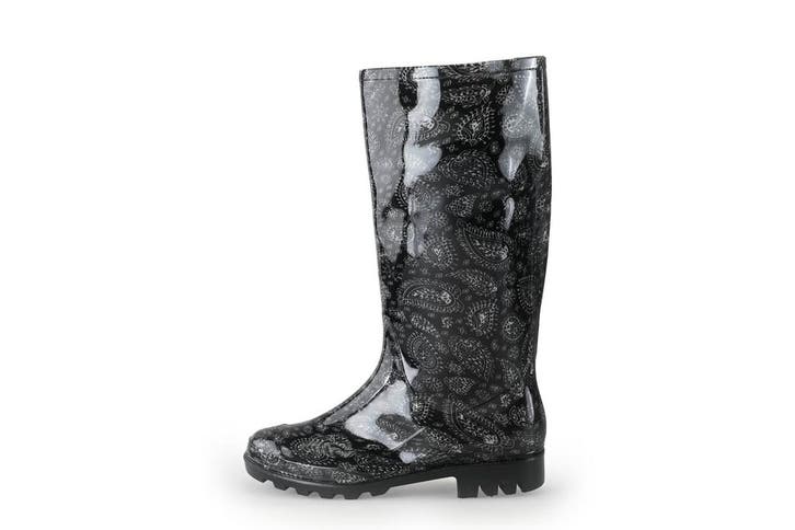 Xq Footwear Regenlaarzen in maat 39 Zwart, Kleding | Dames, Schoenen, Zwart, Zo goed als nieuw, Regenlaarzen, Verzenden
