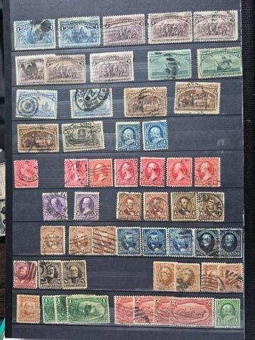 Verenigde Staten 1861/2000 - Uitgebreide collectie met, Postzegels en Munten, Gestempeld