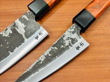 Keukenmes - Cleaver & Kiritsuke - Met de hand vervaardigd
