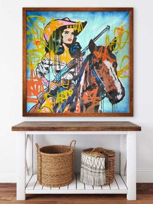 Freda People - Western Collection XL, Antiquités & Art, Art | Peinture | Moderne