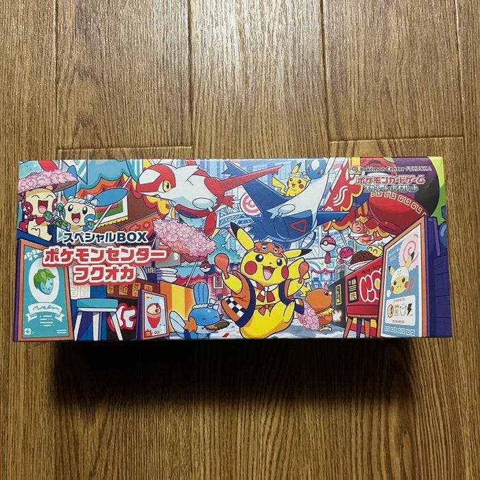 Pokémon - 1 Box - Pokemon Center Fukuoka Special Box - FREE, Hobby en Vrije tijd, Verzamelkaartspellen | Pokémon
