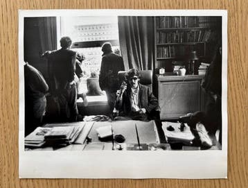 Life Magazine - David Shapiro in the office of the President