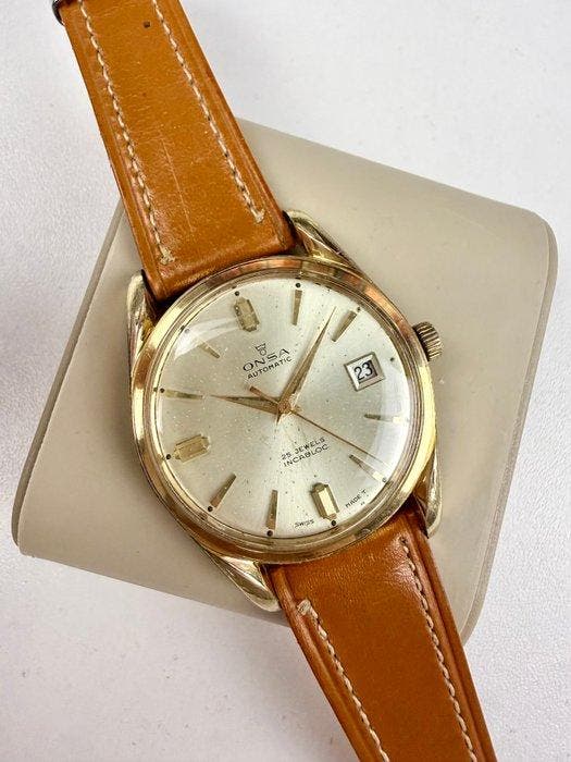 ONSA - Automatic 25 Jewels -Date- - Sans prix de réserve -, Bijoux, Sacs & Beauté, Montres | Hommes