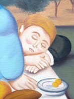 Scuola europea (XX), da Fernando Botero - La siesta