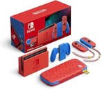 Nintendo Switch Console Set Mario Red & Blue Edition V2 I..., Games en Spelcomputers, Spelcomputers | Nintendo Switch, Ophalen of Verzenden