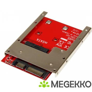 StarTech.com mSATA SSD naar 2,5 inch SATA-adapter /, Computers en Software, Verzenden, Nieuw