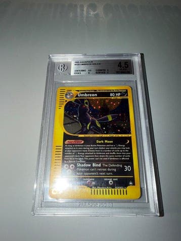 Pokémon - 1 Graded card - Umbreon #H29 Foil - Beckett 4.5 -, Nieuw