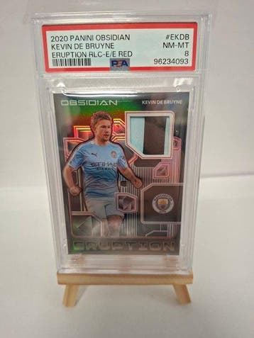 2020 Panini Obsidian Soccer Kevin De Bruyne #EKDB Carte, Collections