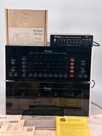 McIntosh - CR12 - MC7108 - WK9 -Rénové- Ensemble hi-fi -