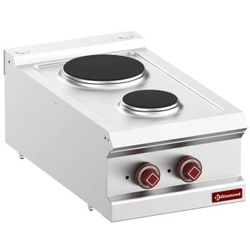 Fornuis | OPTIMA 700 | Elektrisch | 2 Kookpunten (Ø150/220), Verzenden, Nieuw in verpakking