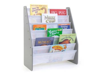 Veiling - Inspire Supersized Boekenrek Grijs/Wit