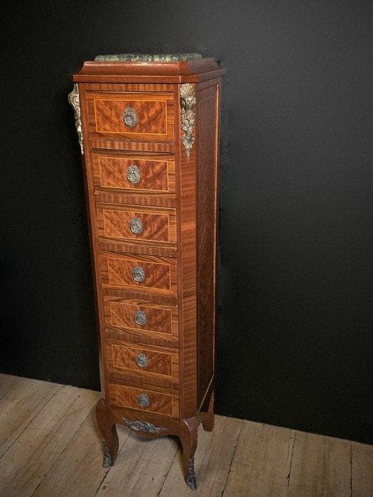 Ladekast - Hout, Brons, Marmer, Antiquités & Art, Antiquités | Autres Antiquités