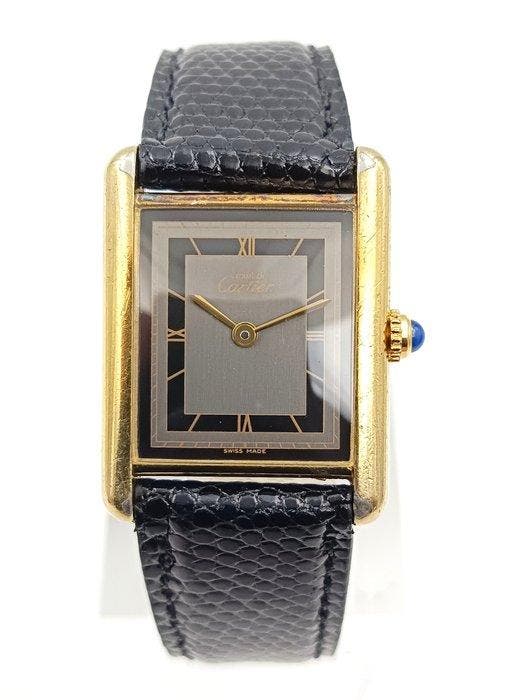 Cartier - Tank Must de Cartier - Sans prix de réserve -, Handtassen en Accessoires, Horloges | Heren