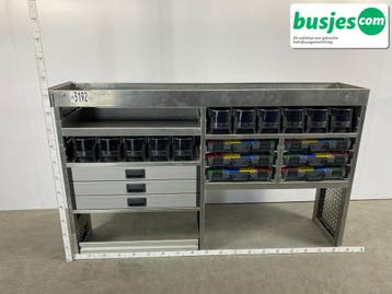 Aluca bedrijfswageninrichting 1910x420x1150mm (3192), Verzenden