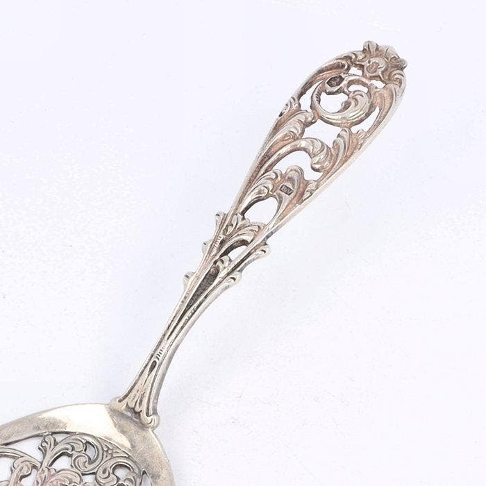 Visser & Bijkerk - Pasteischep - Gebakschep - .833 zilver, Antiek en Kunst, Antiek | Zilver en Goud