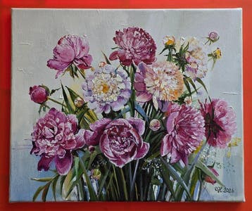 Alexander Nakonechnyi (XX-XXI) - Peonies
