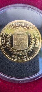 France. Médaille en or Jeanne dArc BE