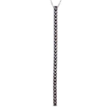 Collier - 18 carats Or blanc - 0.20ct. tw. Diamant, Bijoux, Sacs & Beauté