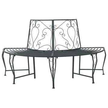 vidaXL Boom Bank 4-Aantal zitplaatsen 160 x 80 x 89 cm Staal, Verzenden