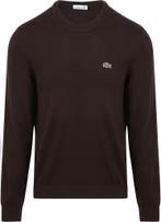 Lacoste Pullover Donkerbruin maat Maat 52/54 (L) Heren, Vêtements | Hommes, Pulls & Vestes, Verzenden