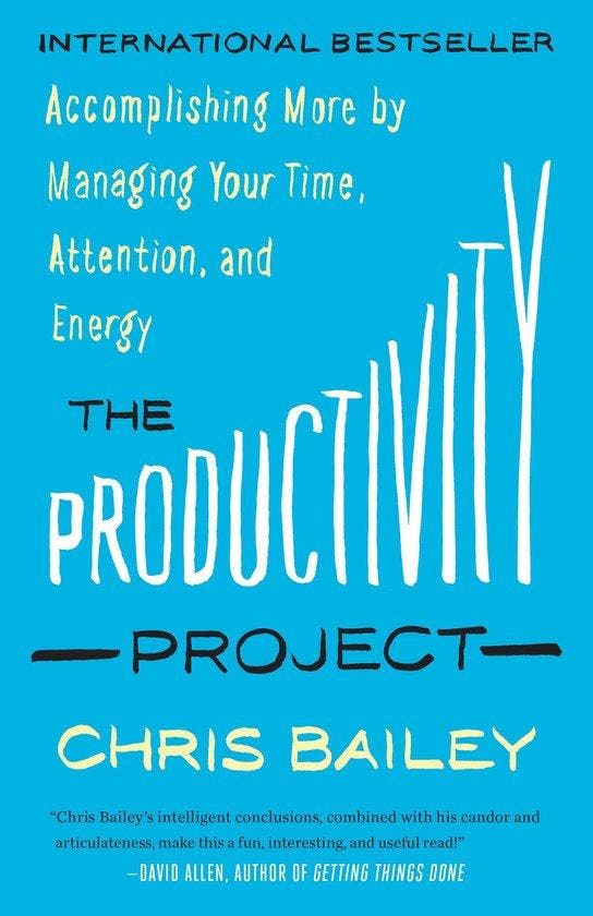 The Productivity Project 9781101904053 Chris Bailey, Boeken, Taal | Engels, Gelezen, Verzenden